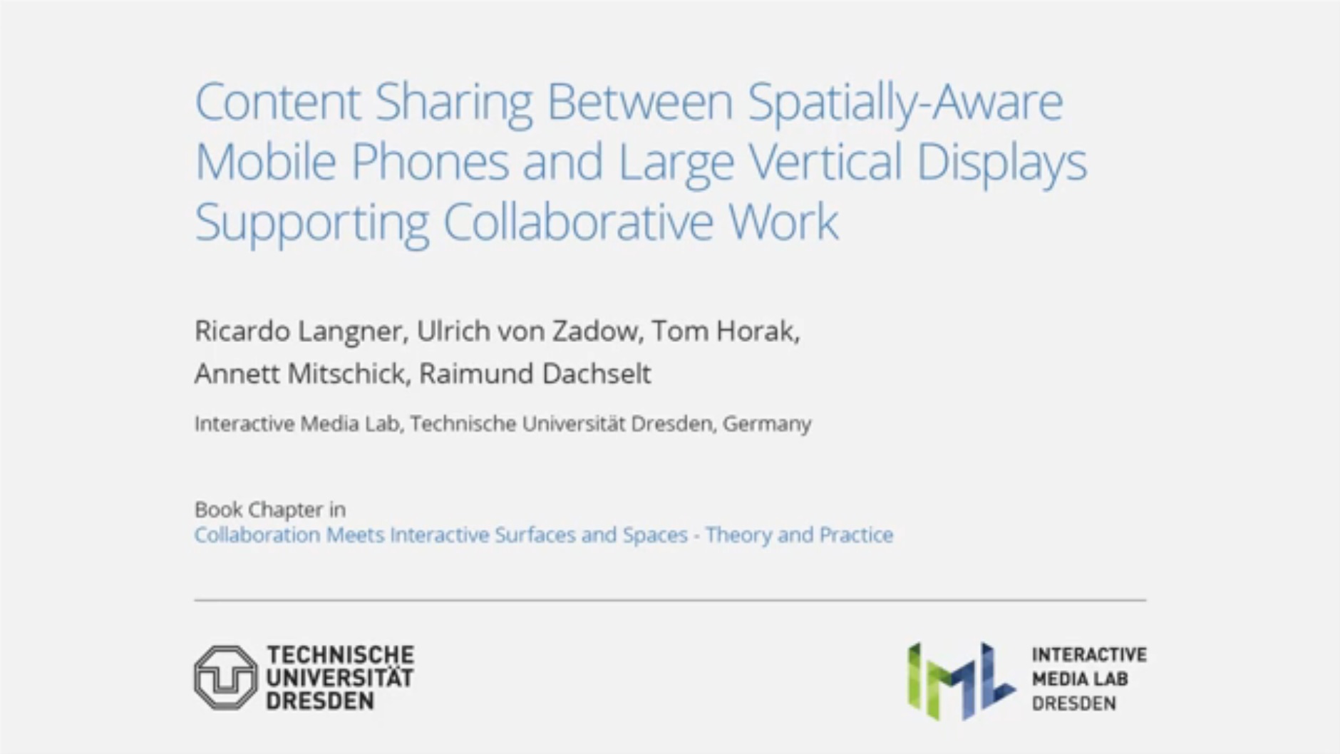 Full video of Content Sharing Between Mobile Devices.