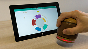 Preview for research project: HANDle: A Novel Tangible Device for Hand Therapy Exergames